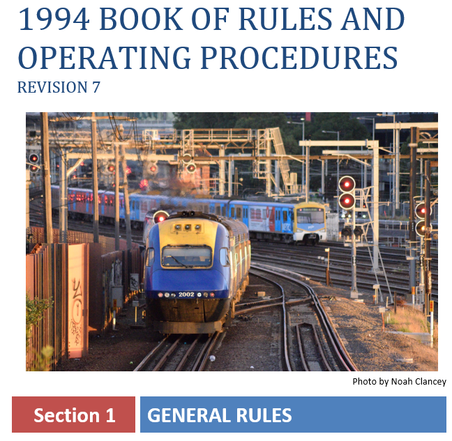 Book Of Rules and Operating Procedures